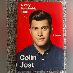 Signed Bookplate + Colin Jost A Very Punchable Face Book